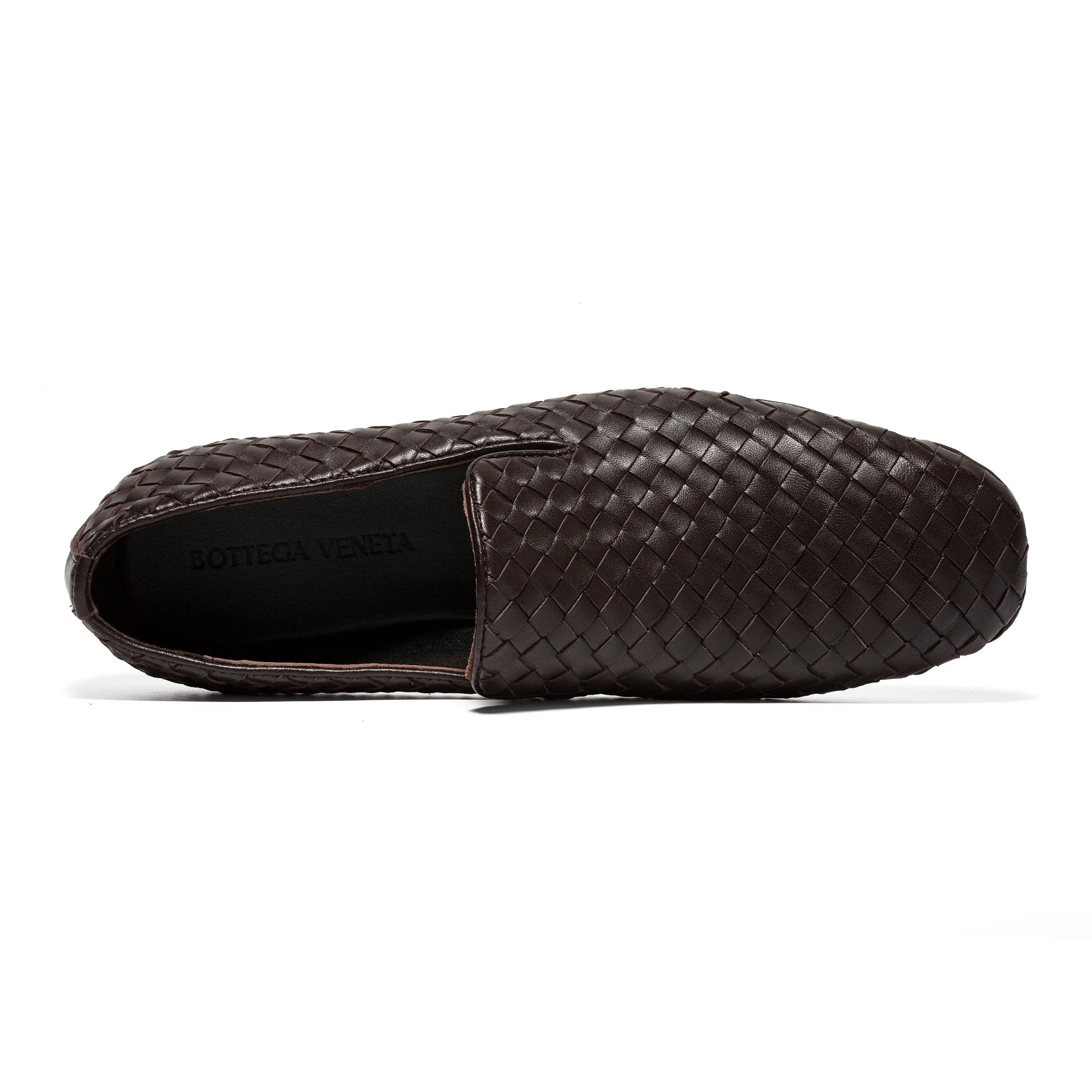 [BV] Top P: 760💰Size for couples: Female 35-39 Male 39--44 (Female 40. Male 38.45.46.47 customization is not returnable) [Note‼ ️] Add 💰 to size 46, add 💰 to size 47. Bottega Veneta's 2025 autumn counter synchronized genuine leather outsole classic woven half-drag couple model Bottega Veneta square toe flat shoes, imported mixed sheepskin, imported sheep! Leather outsole! [Rose][Rose]! Purely hand-woven and operated, the original board is reproduced one-to-one! quality assurance!